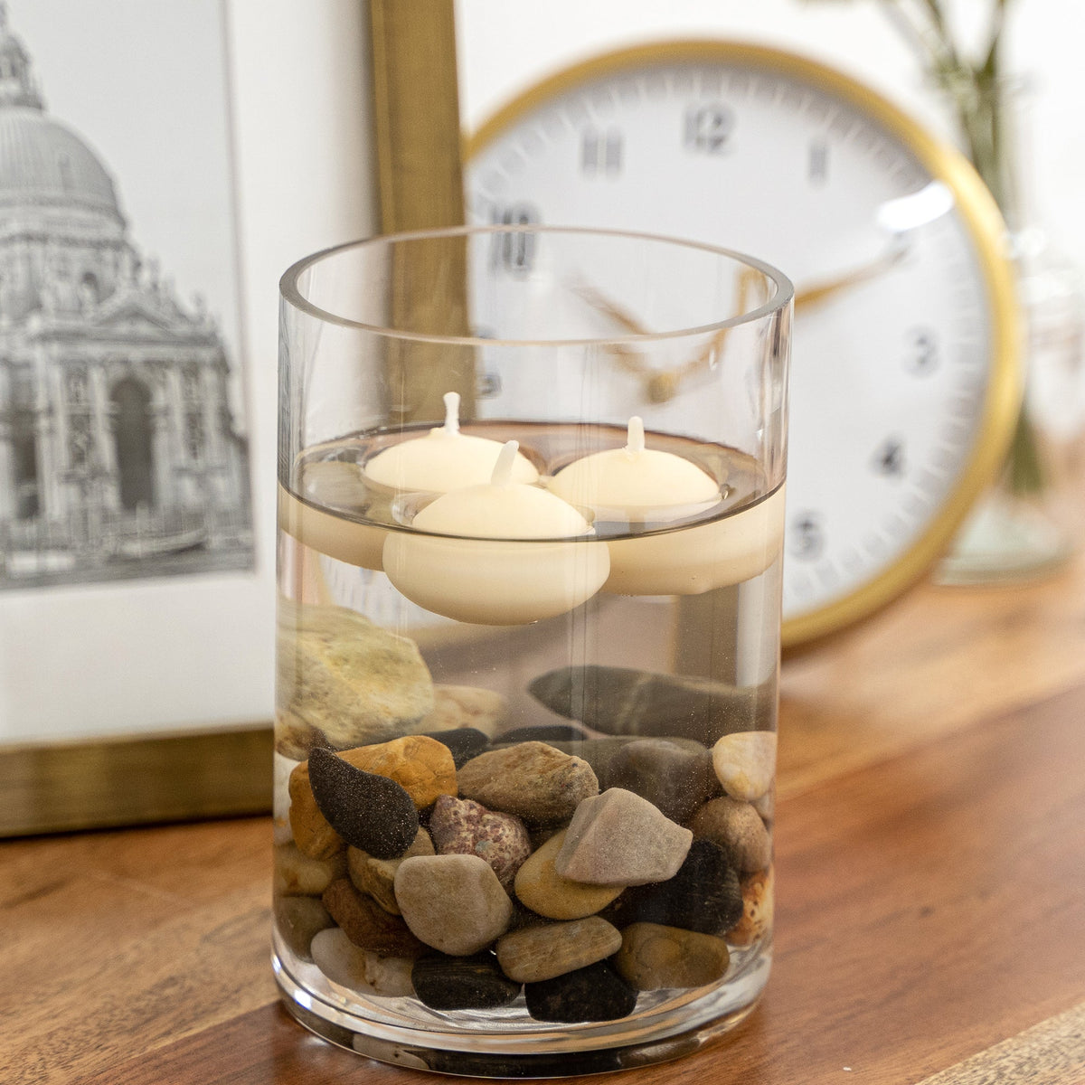 2 Inch Floating Candle 72pc/pack - Ivory
