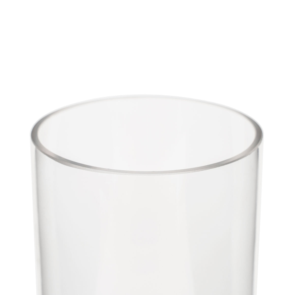 4 Inch Floral Glass - 19" Tall