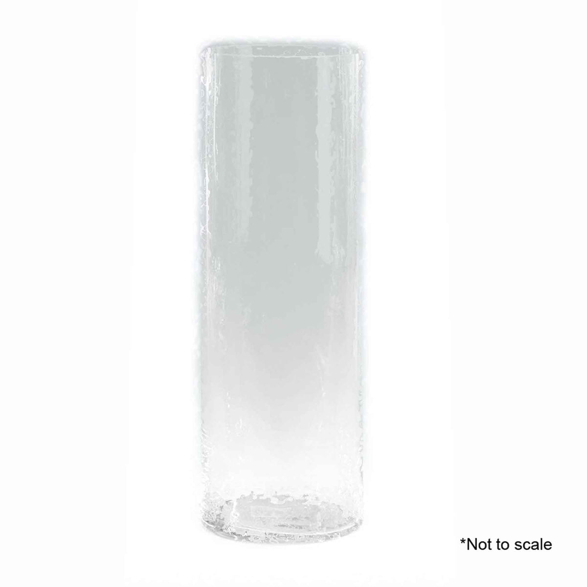6 Inch Floral Glass - 20" Tall
