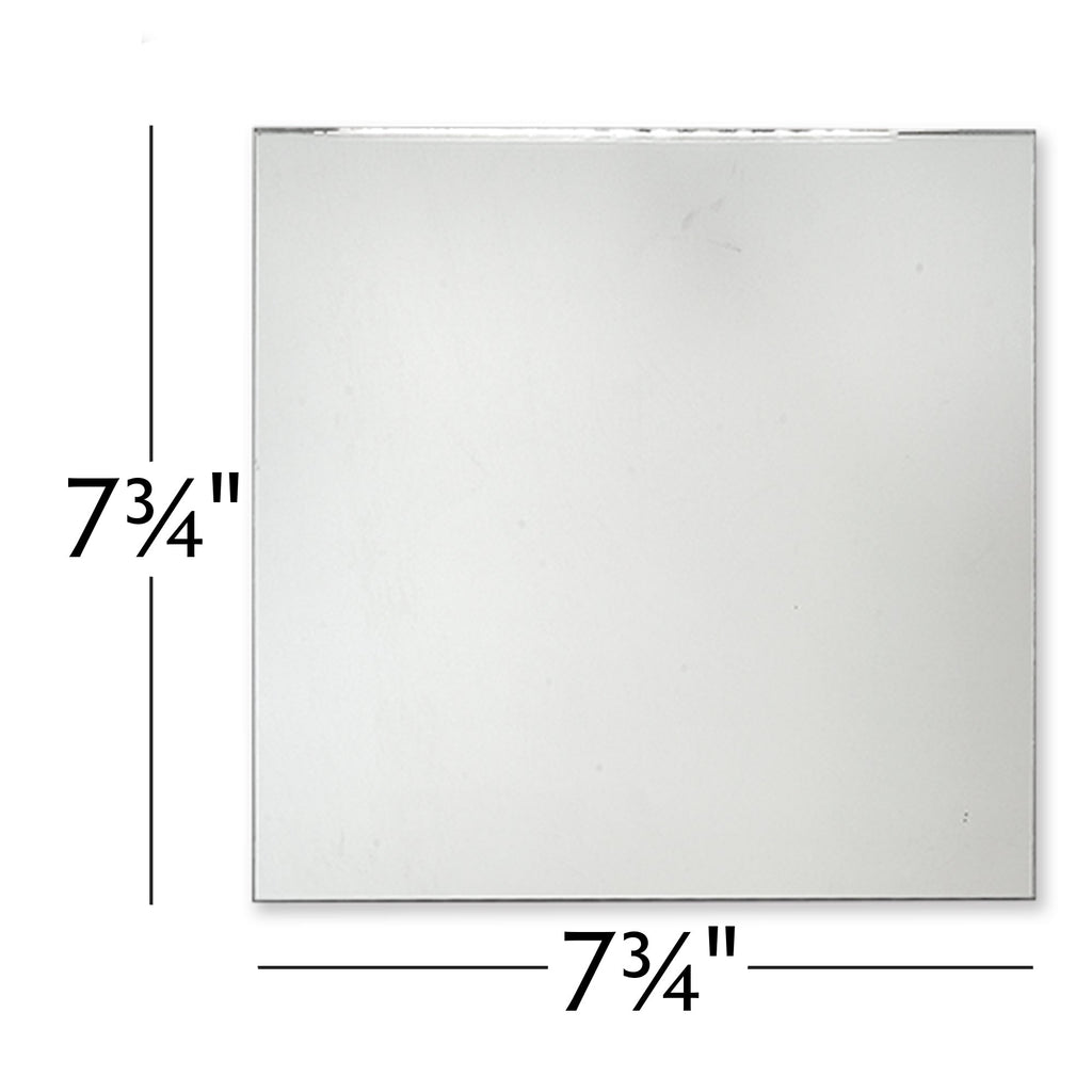 Square Plain Edge Mirror 7.75 Inch