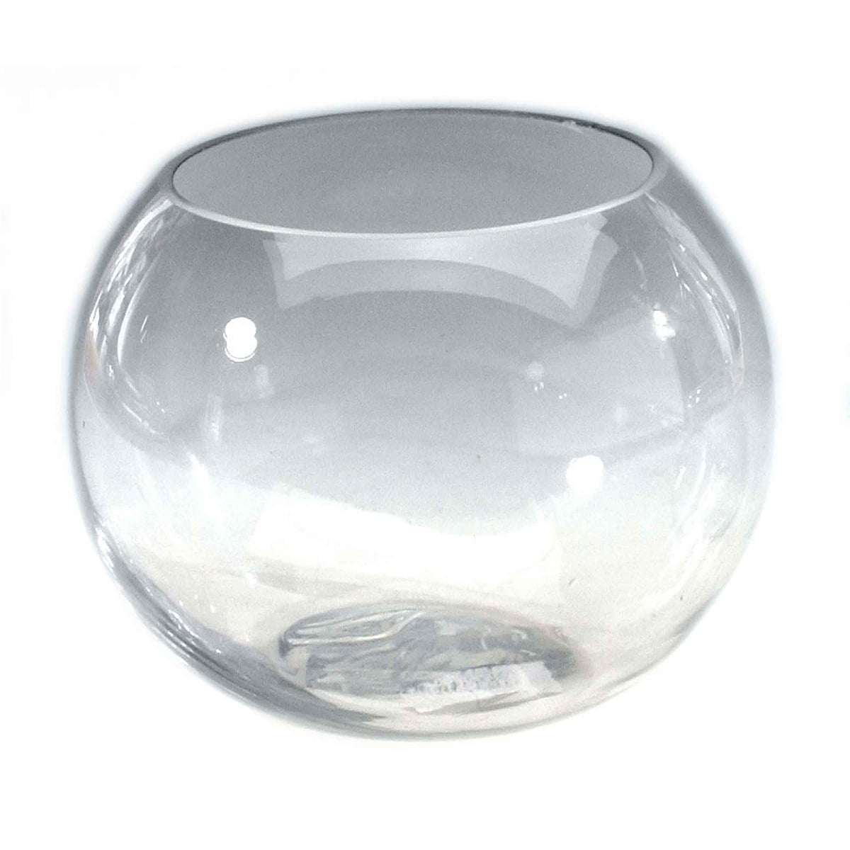 Glass Fishbowl 9" Wide x 8" Tall