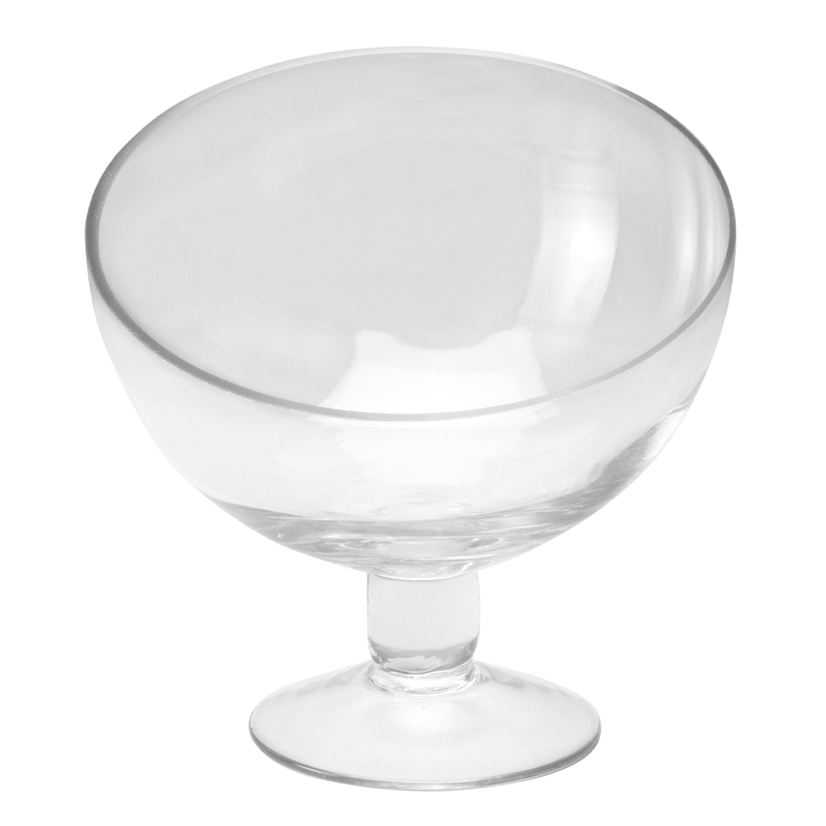 Glass Tilt Bowl - 7" x 7.5"