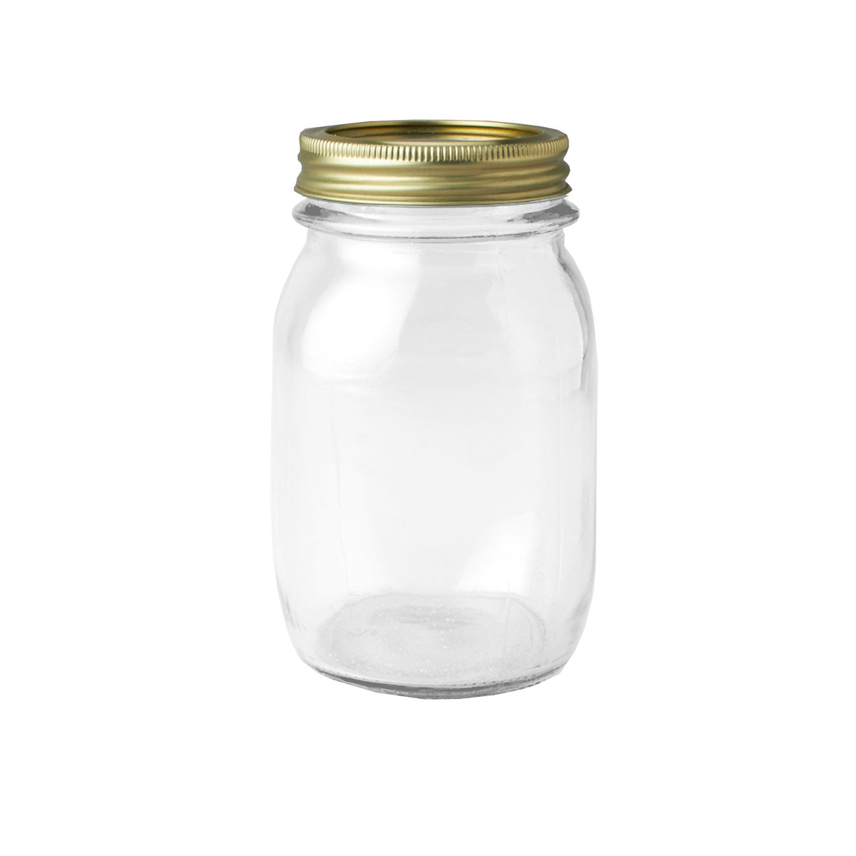 Mason Jars with Lid - Set of 2