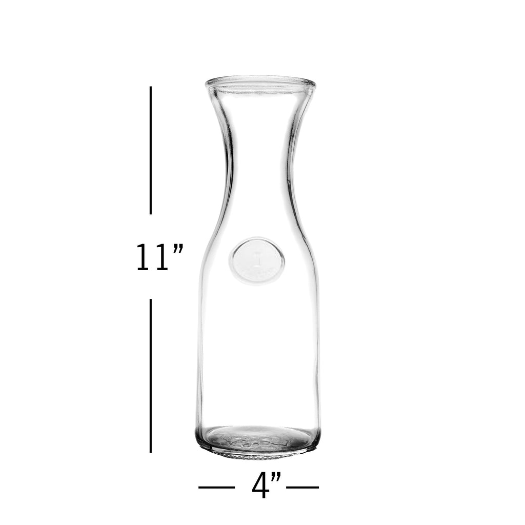 Glass Carafe Pitcher 34 ft oz