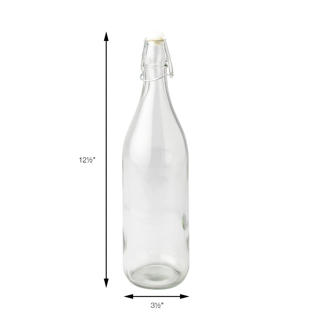 Swing Top Glass Bottle 34 fl oz