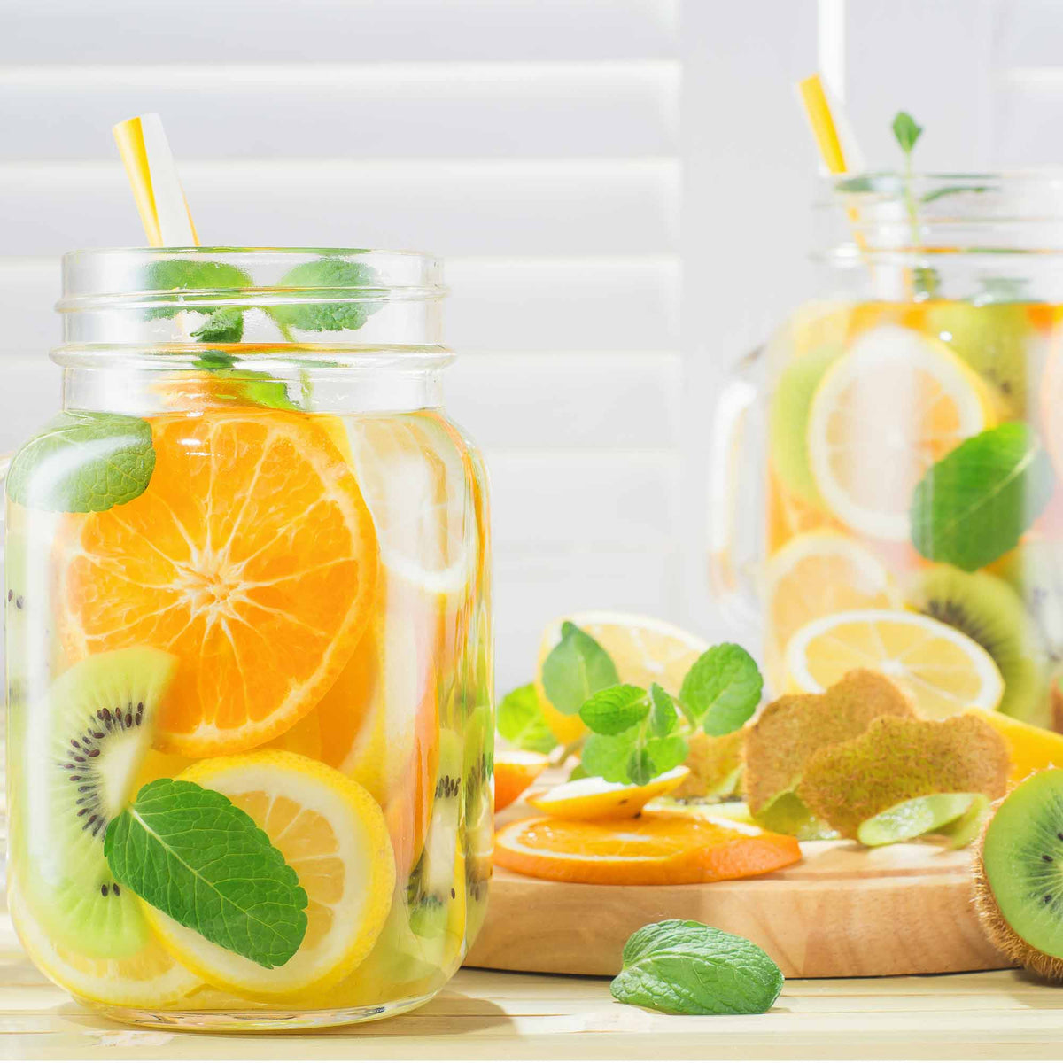 Mason Jar with Handle/Lid/Straw Hole 16oz
