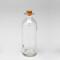 Glass Bottle with Cork Stopper