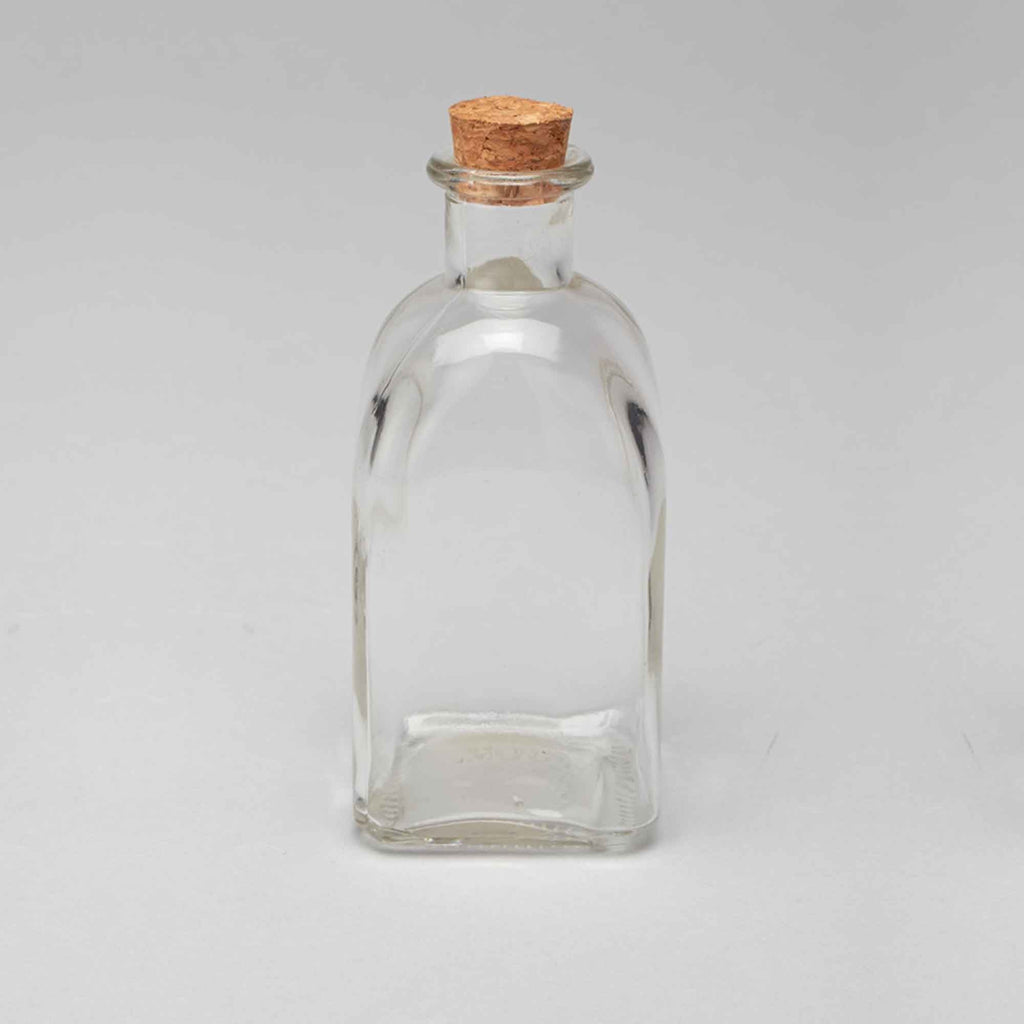 Square Bottle with Cork