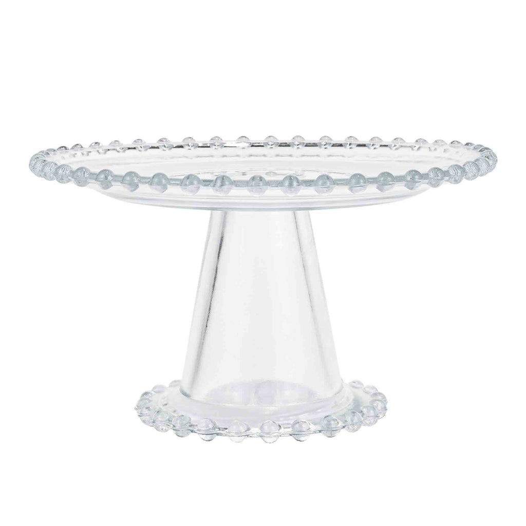 Beaded Edge Cake Stand - 8"