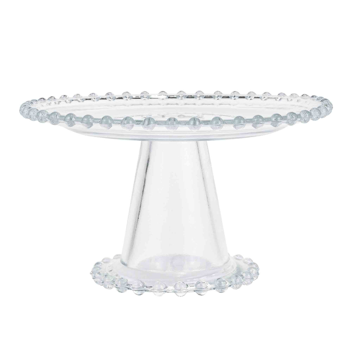 Beaded Edge Cake Stand - 8"