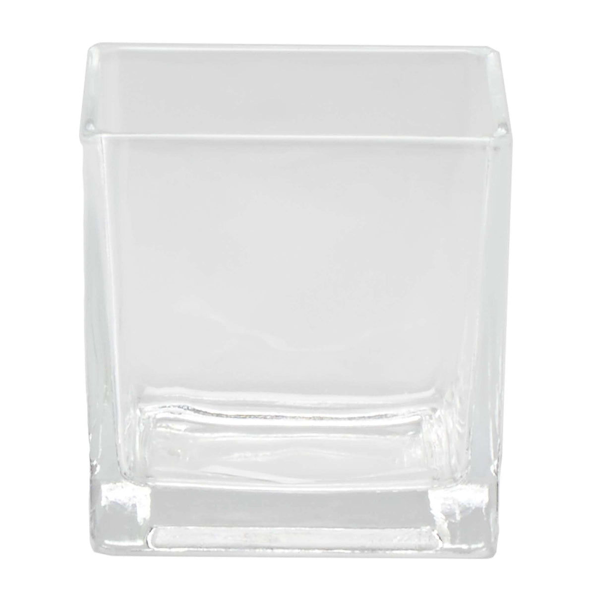 Glass Floral Cubes - 6" x 6"