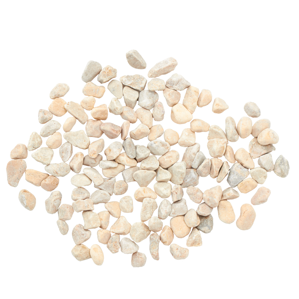 Natural White Pebbles - 2.5 Lbs
