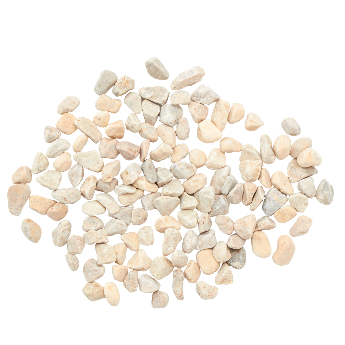Natural White Pebbles - 2.5 Lbs
