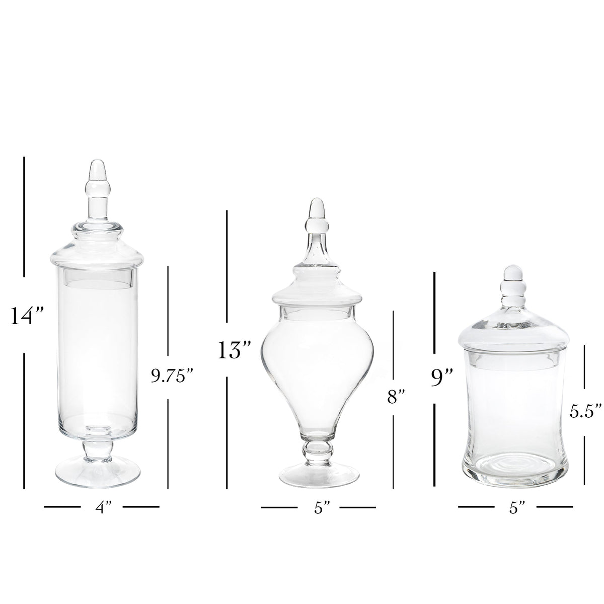 Apothecary Jar Set
