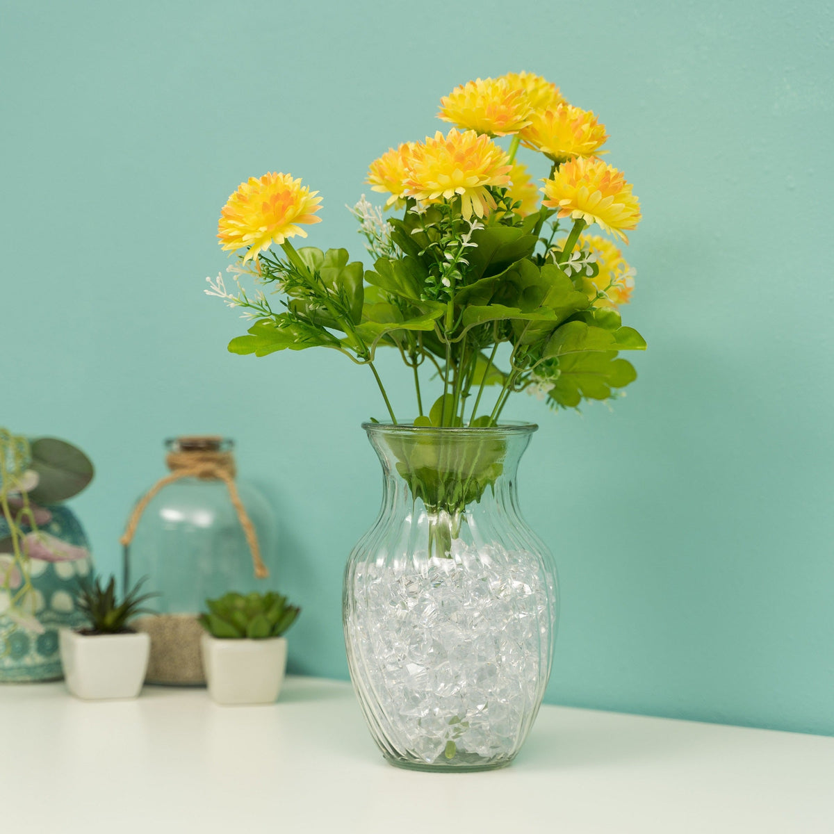 Economy Floral Vase 8"
