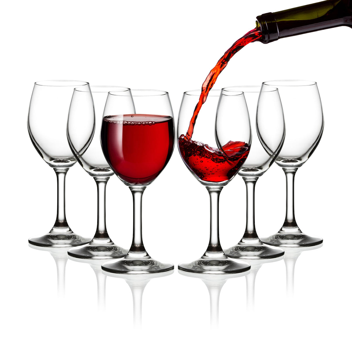 Wine Glasses - 10.5 fl oz - Set of 6