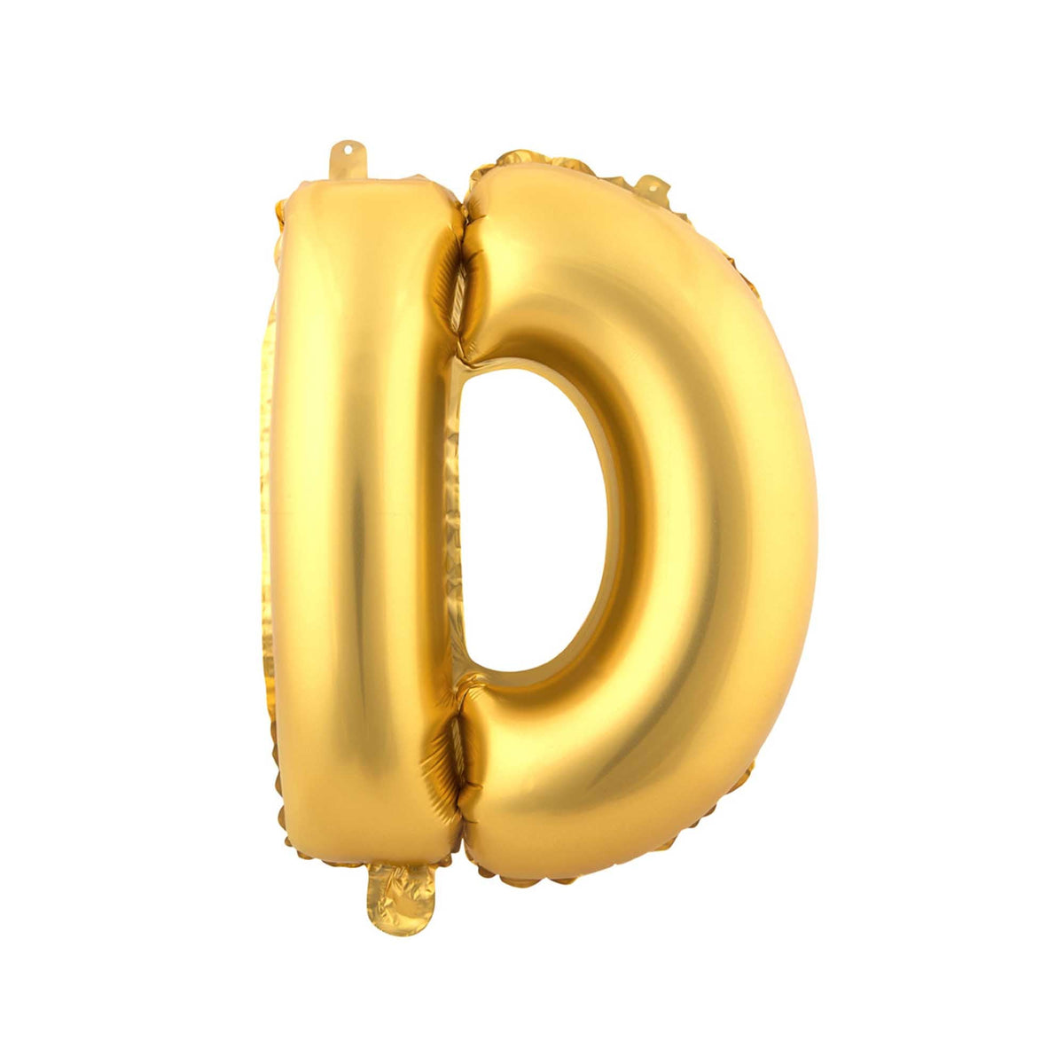 Mylar Balloon Letter D - Gold 34"