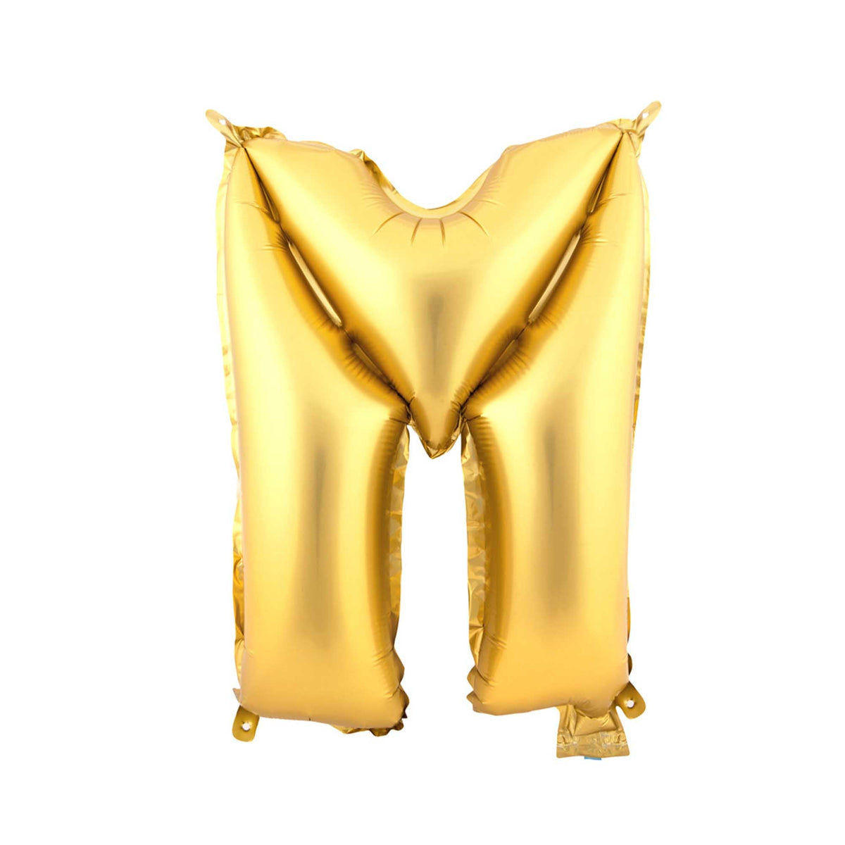 Mylar Balloon Letter M - Gold 34"