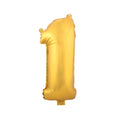 Mylar Balloon Number 1 - Gold 16"