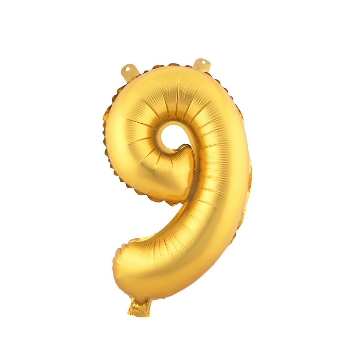 Mylar Balloon Number 9 - Gold 34"