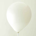12" Economy Latex Balloon-White