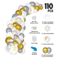 DIY Confetti Balloon Garland - 16 ft White