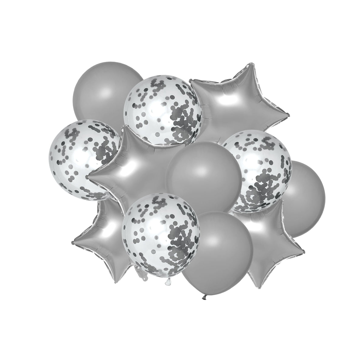 Balloon Bouquet - Silver