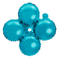 12" Quad Mylar Balloon 50pc/pack - Blue