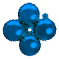 12" Quad Mylar Balloon 50pc/pack - Royal Blue