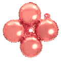 12" Quad Mylar Balloon 50pc/pack - Rose Gold