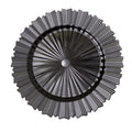 Modern Plastic Charger Plate 13" - Black