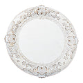 Victorian Edge Plastic Charger Plate 13" - White