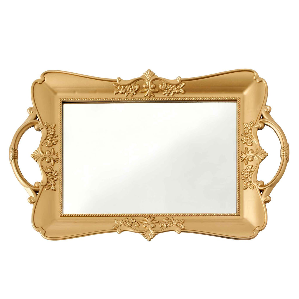 Ornate Plastic Serving Tray