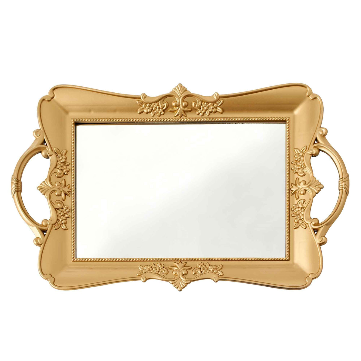 Ornate Plastic Serving Tray