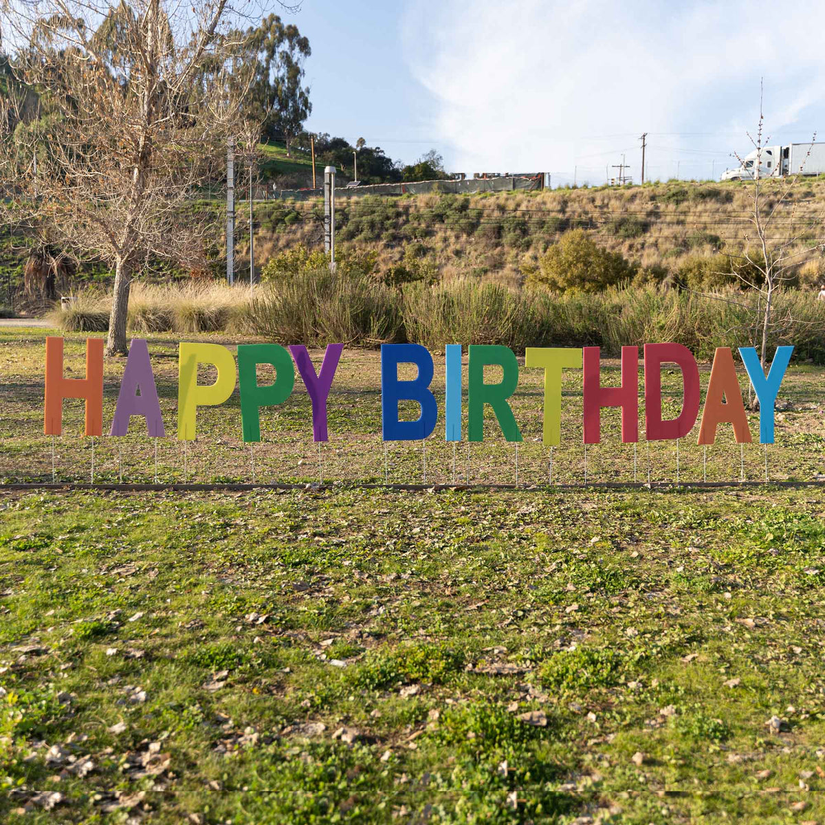 Yard Sign Letter A