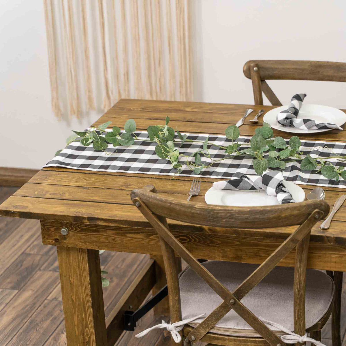 Buffalo Plaid Checkered Napkins Set of 6