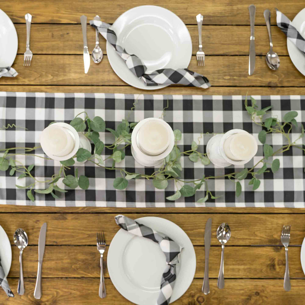 Buffalo Plaid Checkered Napkins Set of 6