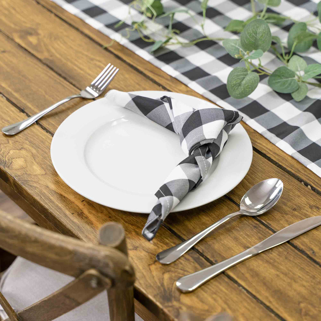 Buffalo Plaid Checkered Napkins Set of 6