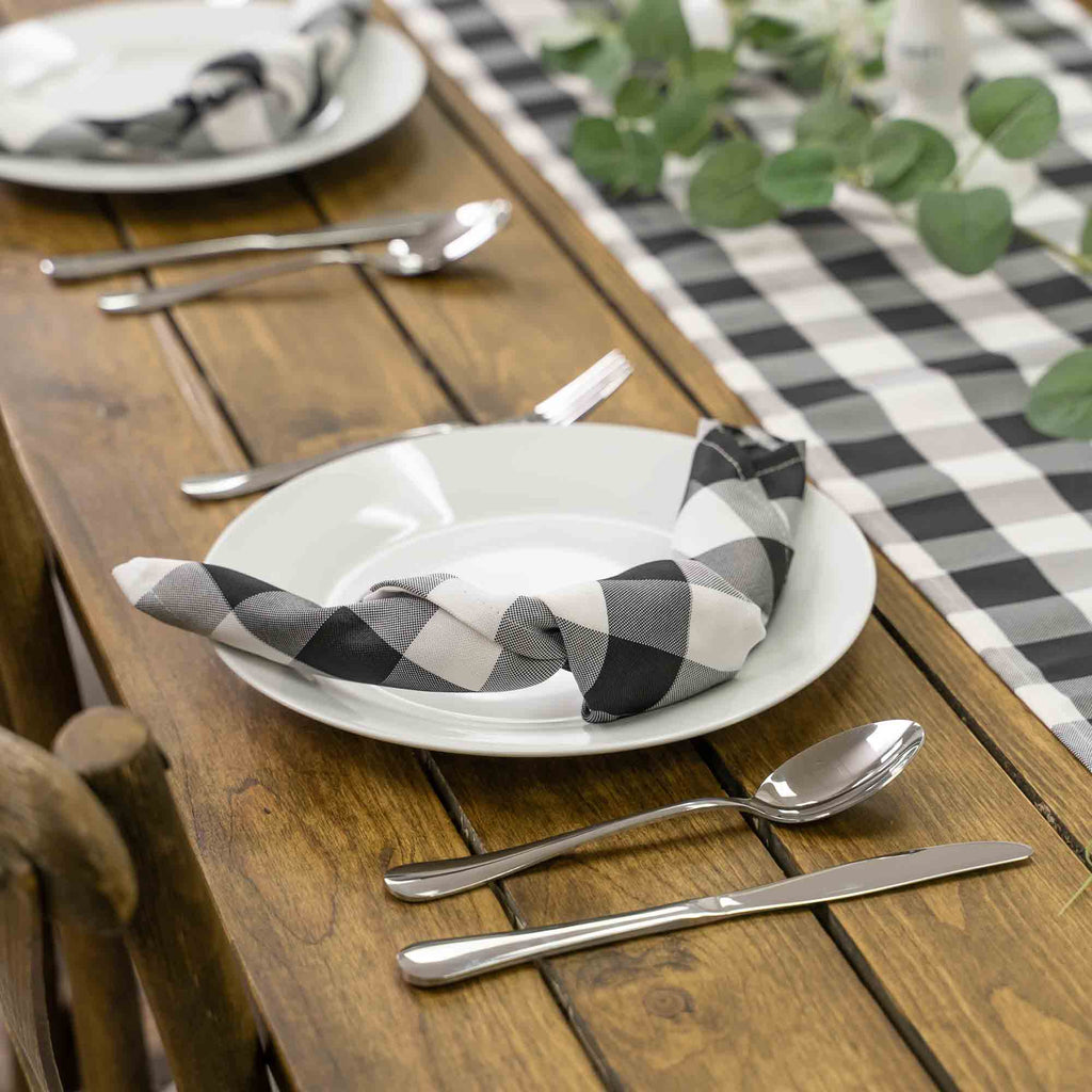 Buffalo Plaid Checkered Napkins Set of 6