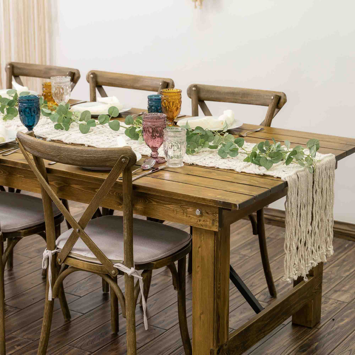Macrame Table Runner